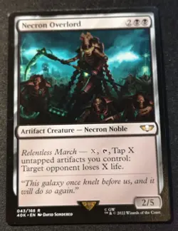 Necron Overlord - 40K - NM - EN - 043/168 - Image 1