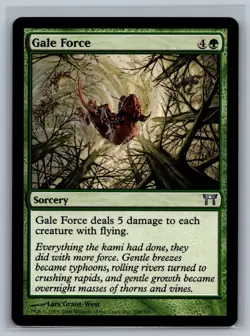 Magic MTG Champions of Kamigawa Gale Force #209/306 TCG CCG - Image 1