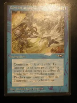 mtg magic arcane denial alliances FRENCH vf fr deni des arcanes v2 version 2 - Image 1
