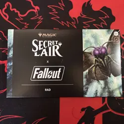 MTG Secret Lair x FALLOUT RAD Regular Non-Foil Edition New Sealed - Image 1