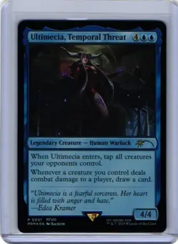 MTG: Final Fantasy Foil Promo: Ultimecia, Temporal Threat - NM - Image 1