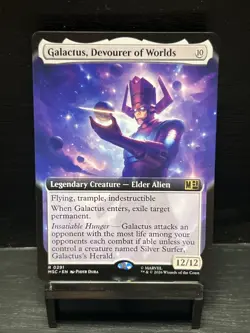 MTG Commander: Marvel Super Heroes Galactus,Devourer of Worlds Extended Art - Image 1