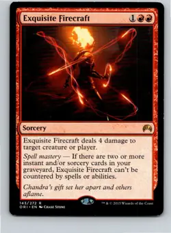 Magic the Gathering Exquisite Firecraft Magic Origins MTG Free Shipping! - Image 1