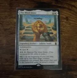 The Mind Stone Marvel MTG Legendary Artifact Indestructible Mythic EN 0021 - Image 1