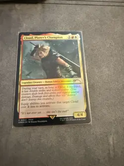 Cloud, Planet's Champion Foil MTG Promo - NM - - Image 1