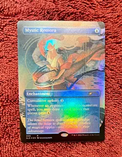 Mystic Remora (Borderless) - Secret Lair Drop Series (SLD) - FOIL - Image 1