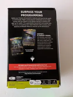 Edge of Eternities Commander Deck - Counter Intelligence MTG Brand New Sealed - Image 2