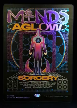 Minds Aglow - MTG - Rainbow Foil x KEXP You Are Not Alone SLD - Excellent NM - Image 2