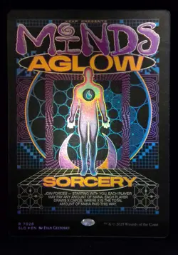Minds Aglow - MTG - Rainbow Foil x KEXP You Are Not Alone SLD - Excellent NM - Image 3