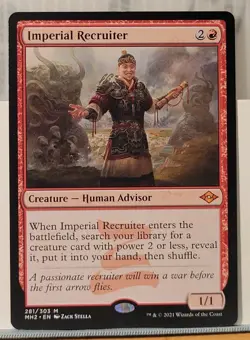 Mtg IMPERIAL RECRUITER NM MH2 281/303 -Argo- - Image 1