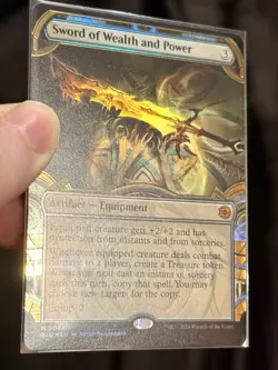 Sword of Wealth and Power RAISED FOIL!!! MAGIC THE GATHERING CARD - Image 3