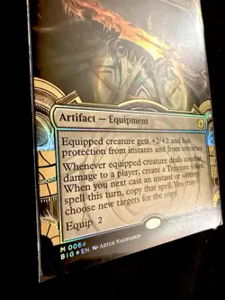 Sword of Wealth and Power RAISED FOIL!!! MAGIC THE GATHERING CARD - Image 4