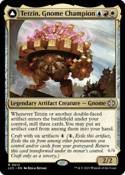 Tetzin, Gnome Champion 31 The Lost Caverns of Ixalan Magic: The Gathering NM/M - Image 1