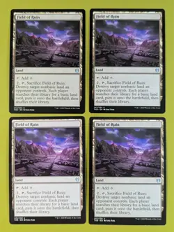 Field of Ruin x4 Theros: Beyond Death 4x Magic the Gathering MTG - Image 1