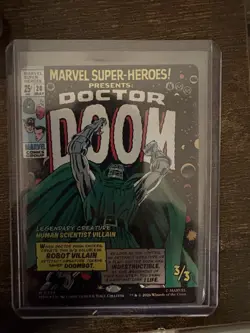 Doctor Doom (Borderless) (0394) Marvel Super Heroes Foil - Image 1