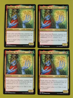 Grumgully, the Generous x4 Throne of Eldraine 4x Magic the Gathering MTG - Image 1