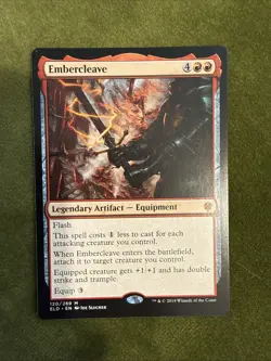 Embercleave [Throne Of Eldraine] 120/269 Near Mint Magic: The Gathering Card - Image 1