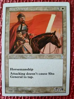 MtG buy_it_now SHU GENERAL 25/180 Portal Three Kingdoms P3K Ships WORLDWIDE NM - Image 1