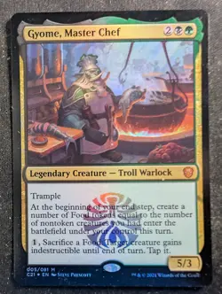 Gyome, Master Chef - Foil - Commander 2021 (MTG) - Image 1