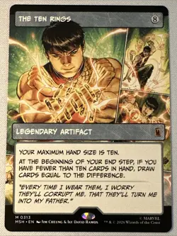 MTG / The Ten Rings / MSM / #313 / Regular (Borderless) / Rare / NM - Image 1