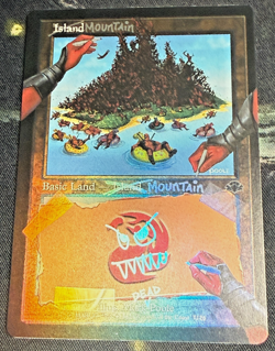 Mountain 2026 Magic The Gathering Secret Lair Drop Deadpool Foil - Image 1