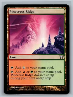 Magic MTG Champions of Kamigawa Pinecrest Ridge #281/306 TCG CCG - Image 1