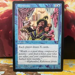 MTG Prosperity X1 NM Visions - Image 1