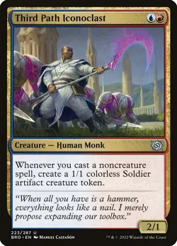 [MTG] Third Path Iconoclast (Foil) (223) (BRO) NM - Image 1