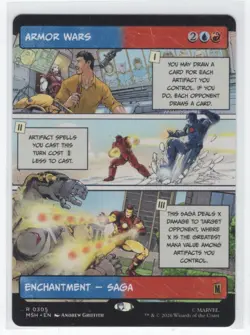 #305 2026 Marvel Super Heroes Armor Wars Rare - Image 1
