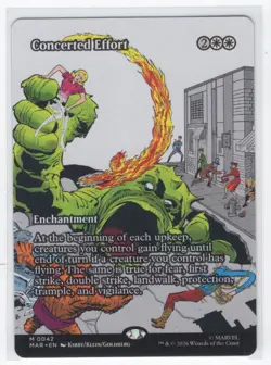 #42 2026 Marvel Super Heroes Concerted Effort Mythic - Image 1
