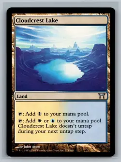 Magic MTG Champions of Kamigawa Cloudcrest Lake #274/306 TCG CCG - Image 1