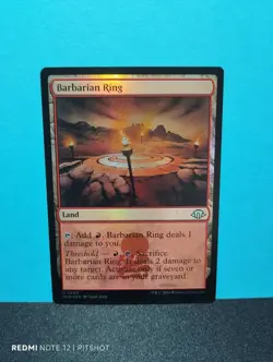 FOIL Barbarian Ring / Barbaren-Kampfring - MTG Magic - Image 1