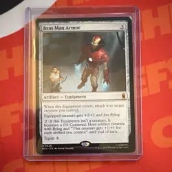 MTG Marvel Super Heroes Iron Man Armor 0248 Mythic Artifact - NM & SHIPS FREE! - Image 1