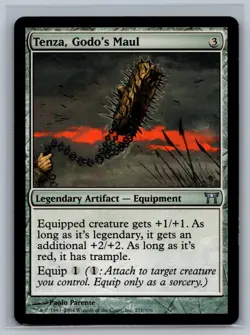 Magic MTG Champions of Kamigawa Tenza, Godo's Maul #271/306 TCG CCG - Image 1