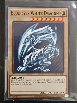 Yugioh Blue-Eyes White Dragon x3 Set LDK2-ENK01! - Image 2