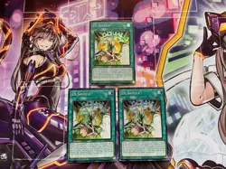 YuGiOh! TCG EN Shuffle x3 BLCR-EN008 1st Ed Secret NM - Image 1