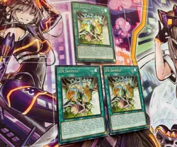 YuGiOh! TCG EN Shuffle x3 BLCR-EN008 1st Ed Secret NM - Image 2