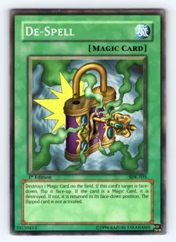 Yugioh De-Spell SDK-035 1st Edition Common - NM 💎 - Image 1