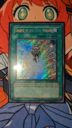 YuGiOh! | Charge of the Light Brigade | Secret Rare TDGS-EN089 MP (Clean Front) - Image 2