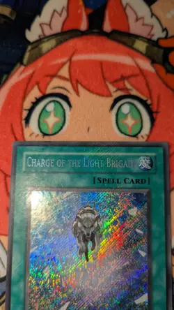 YuGiOh! | Charge of the Light Brigade | Secret Rare TDGS-EN089 MP (Clean Front) - Image 4