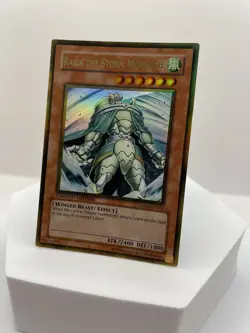 Yu-Gi-Oh Raiza The Storm Monarch Limited Edition Excellent Condition GLD2-EN026 - Image 2