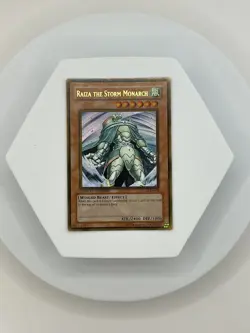Yu-Gi-Oh Raiza The Storm Monarch Limited Edition Excellent Condition GLD2-EN026 - Image 4