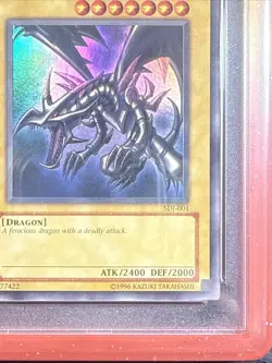 Red-Eyes Black Dragon SDJ-001 Unlimited PSA Gem Mint 10. - Image 4