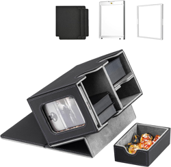WELLMILLER MTG Deck Box for Commander with Dice Tray,Designed for MTG - Image 1