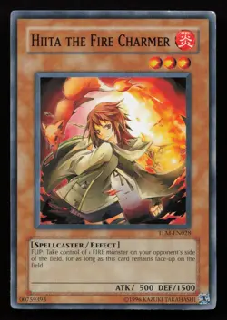 Hiita the Fire Charmer TLM-EN028 The Lost Millennium Yu-Gi-Oh HP - Image 1