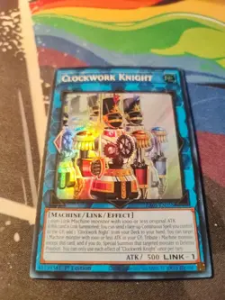 Clockwork Knight RA05-EN058 1st Edition Super Rare Pack Fresh NM Yu-Gi-Oh! - Image 1
