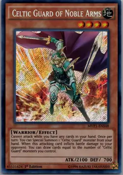 Celtic Guard of Noble Arms MVP1-EN048 The Dark Side of Dimensions Movie Pack NM - Image 1