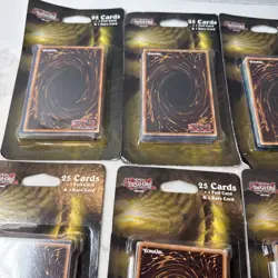 Yu-Gi-Oh TCG 6 Packs of 25 Cards + 1 Foil Card & 1 Rare Card Factory Sealed - Image 2