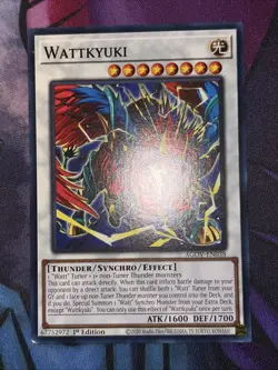 Yu-Gi-Oh TCG Wattkyuki AGOV-EN038 1st Edition Common Card NM - Image 2