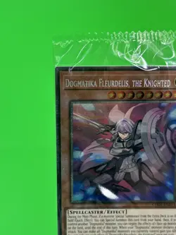 Yu-Gi-Oh Dogmatika Fleurdelis, The Knighted Starlight Rare CH01-EN015 New Sealed - Image 4